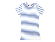 Petit Piao t-shirt stribet blue sky/cream